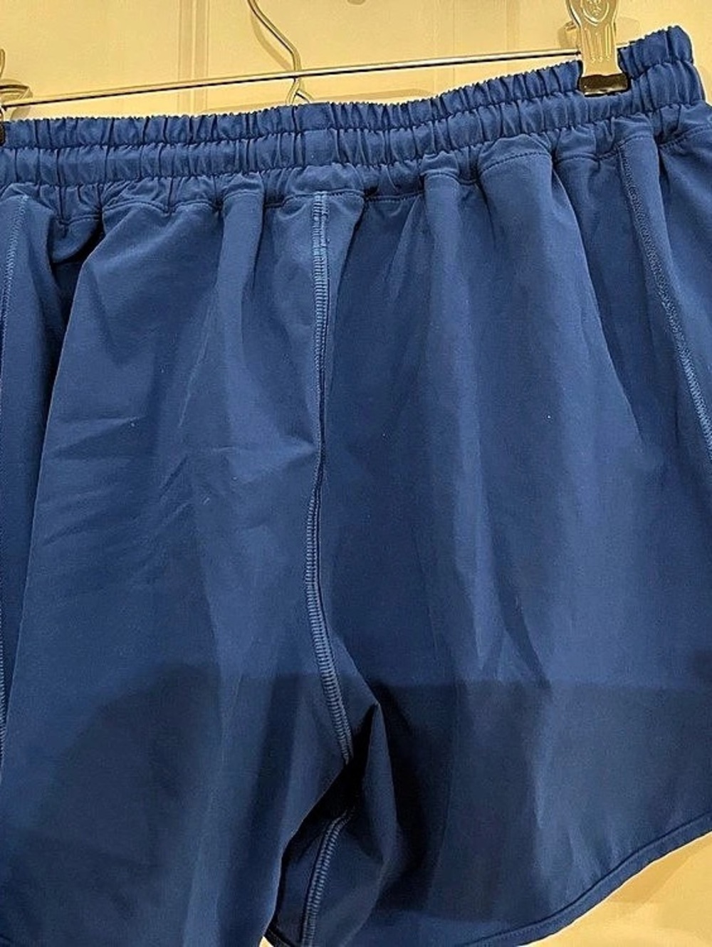 lululemon Hotty Hot Short Royal Blue Running Shorts Womens Size 10 Tall